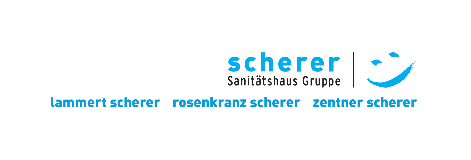 Das Logo des Sanitätshauses lammert und scherer.